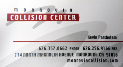 Monrovia Collision